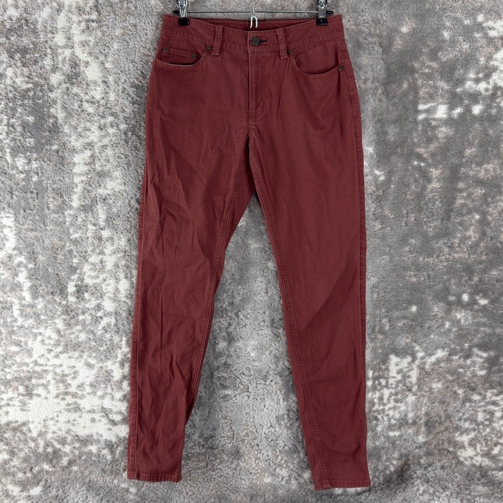 LL Bean Size 4 BeanFlex Skinny Leg Favorite Fit Jean Pants Button Zip Casual